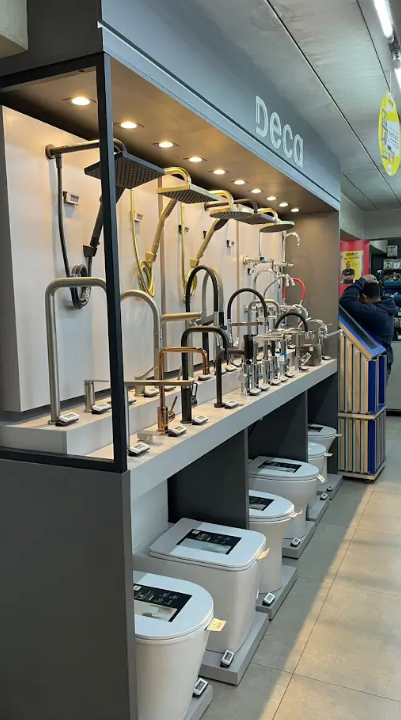 Mais de 15 mil itens do básico ao acabamento disponíveis – Foto: Fogões Shop/Deca